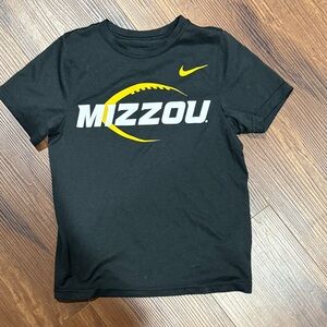 Nike Kids Black and Yellow Mizzou Tee